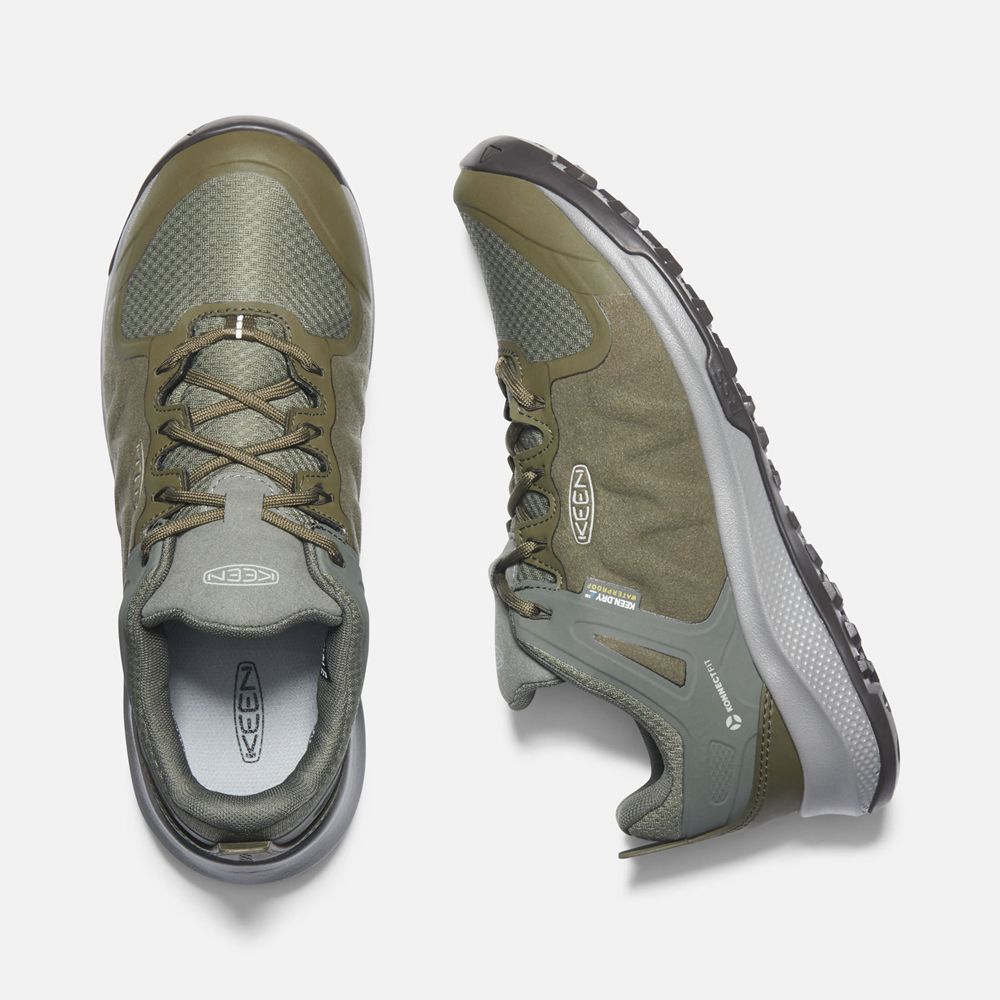 Keen Sneakers Dam Olivgröna - Explore Waterproof - 836925AYV